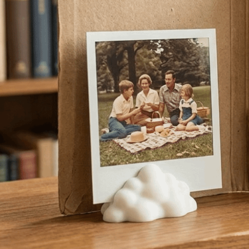 3D Printing Foto - 6PCS 3D 인쇄된 구름 모양의 사진