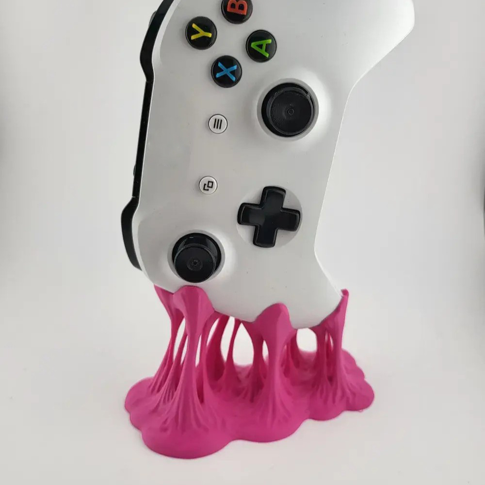 3D Printing Xbox Controller Holder - 3D 프린팅된 풍선껌 모양의 Xbox 컨트롤러