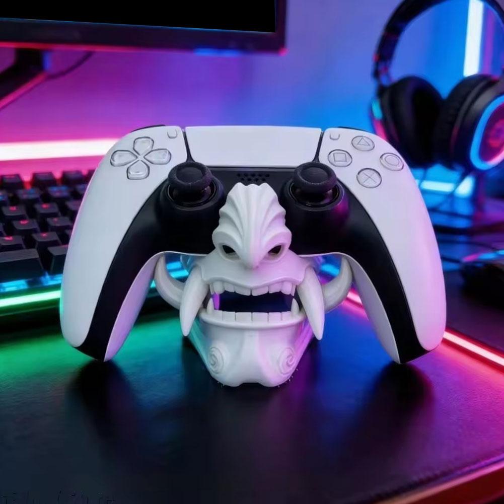 3D Printing Xbox Controller Holder - 3D 프린팅된 일본 오니 마스크 게임