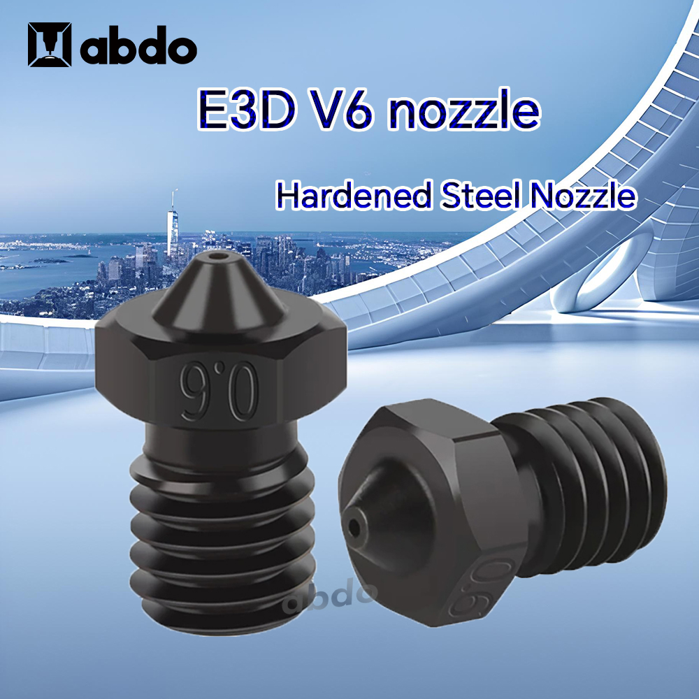 3D Printing Titanium - E3D 노즐 0.2/0.4/0.6/0.8mm 티탄 압출기용 경화강