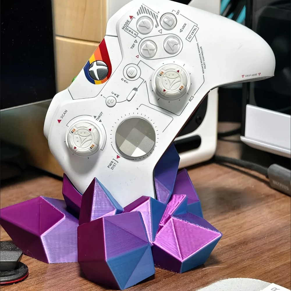3D Printing Xbox Controller Holder - 3D 프린팅 크리스탈 게임 컨트롤러 스탠드