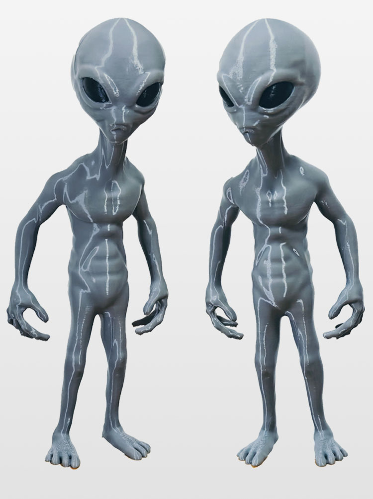 3D Printing Room - 2025 뉴 로즈웰 UFO 그레이 외계인
