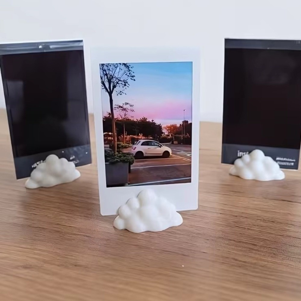 6PCS 3D 인쇄된 구름 모양의 사진 홀더 미니멀리스 - 3D Printing Foto 리뷰 및 가격