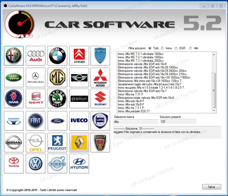 CarSoftware 5.2 EPROMmicro77 자 - 3D Printing Software 리뷰 및 가격