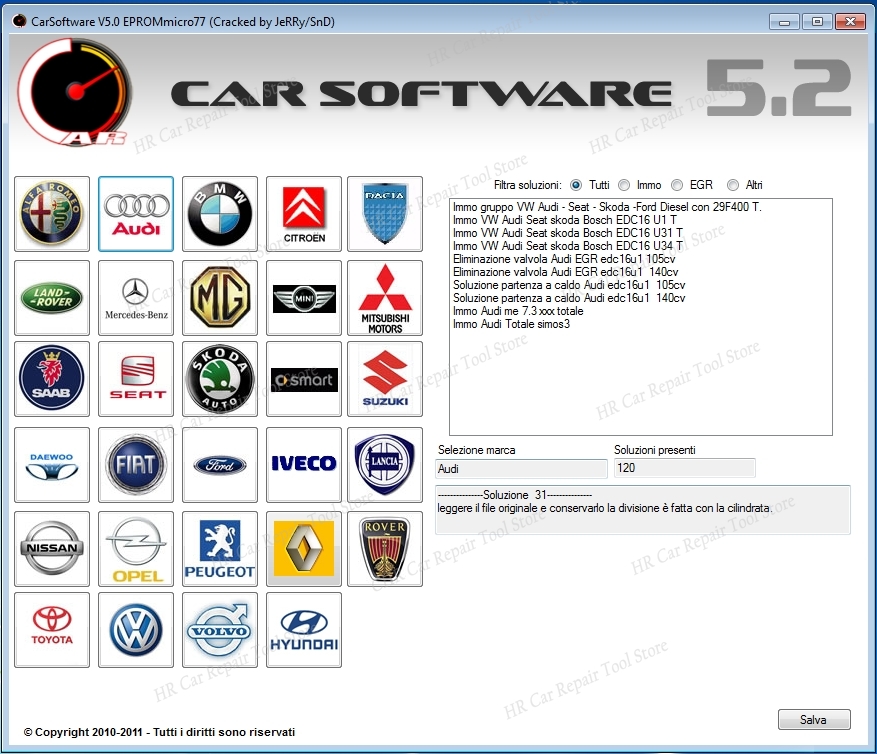 CarSoftware 5.2 EPROMmicro77 자 - 3D Printing Software 리뷰 및 가격