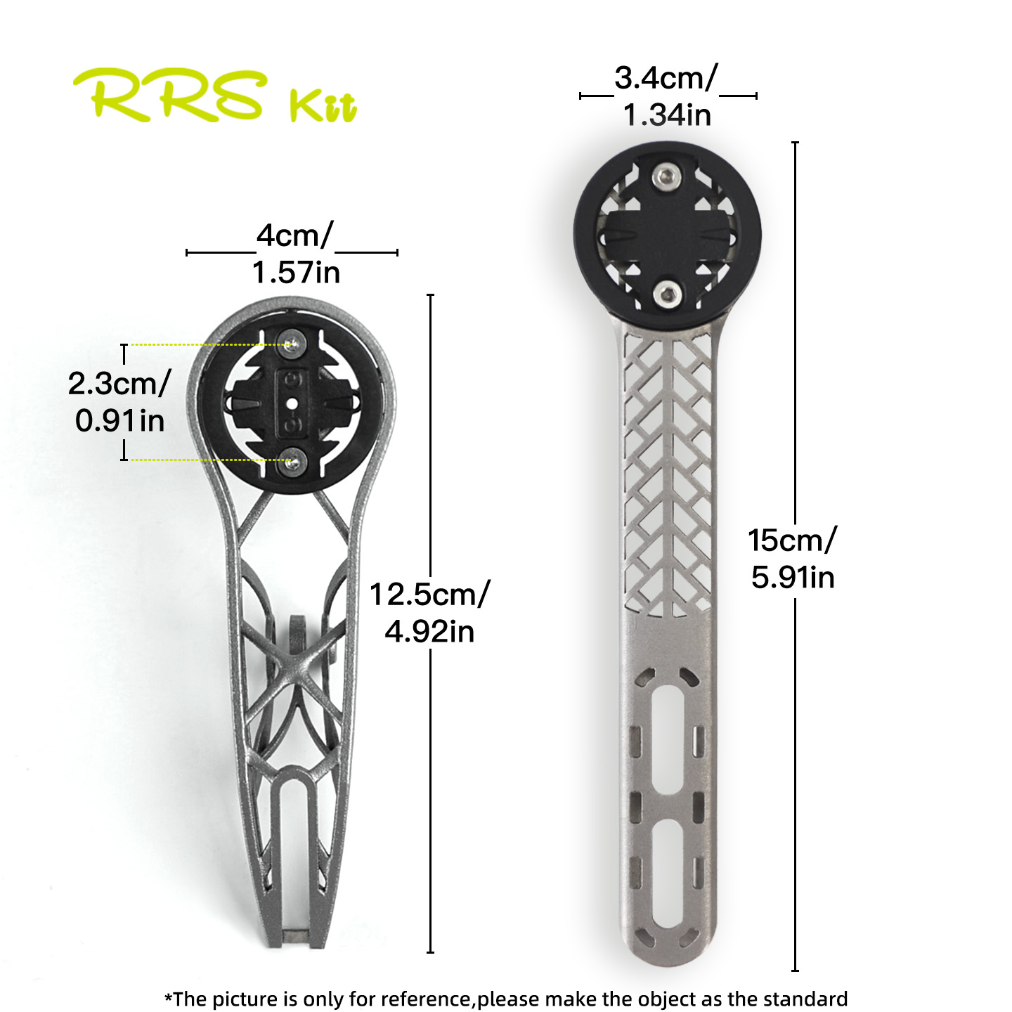 RRSKIT 3D 인쇄 티타늄 합금 자전거 컴퓨터 확장 - 3D Printing Titanium 리뷰 및 가격