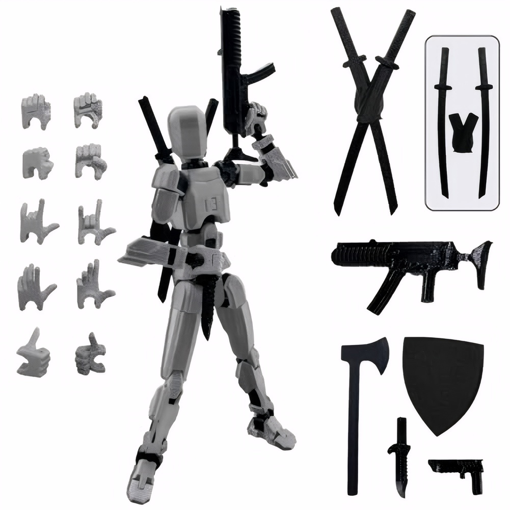 타이탄 13 액션 피규어 T13 그림 3D 인쇄 다중  - 3D Printing Titanium 리뷰 및 가격