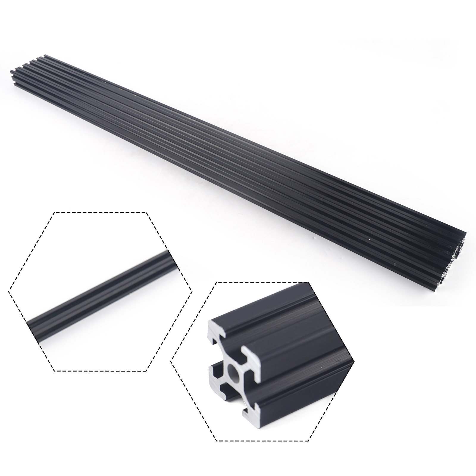 알루미늄 압출 CNC 3D 프린터, 긴 압출 피스, 블 - 3D Printer Extruder 리뷰 및 가격