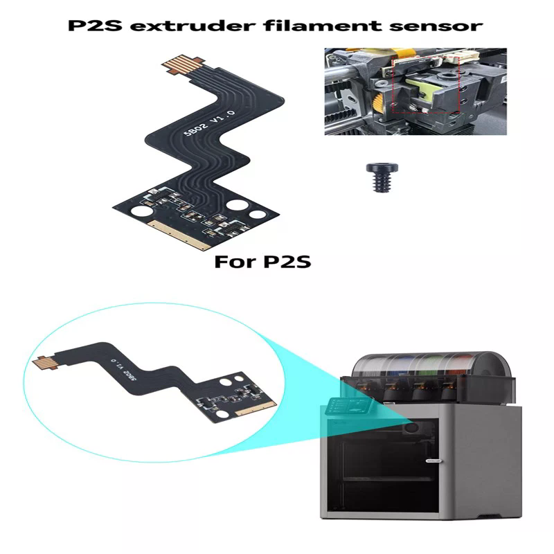 Bambu Lab P2S 압출기 필라멘트 센서 키트 용 - 3D Printer Extruder 리뷰 및 가격