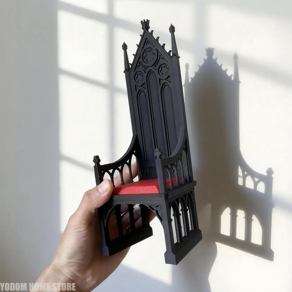3D 프린팅 고딕 스타일 왕좌 해골 디자인 의자 가정용 - 3D Printing Household Items 리뷰 및 가격