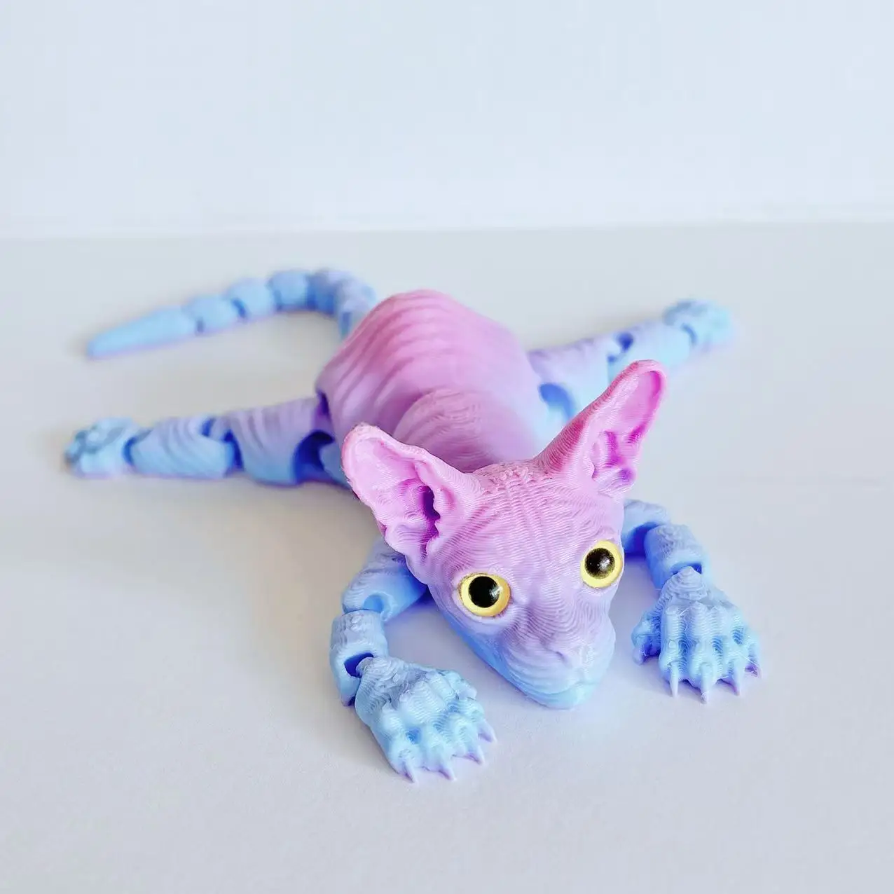 3D 인쇄 고양이 현실적인 다관절 이동식 고양이 피규어 - 3D Printing Household Items 리뷰 및 가격