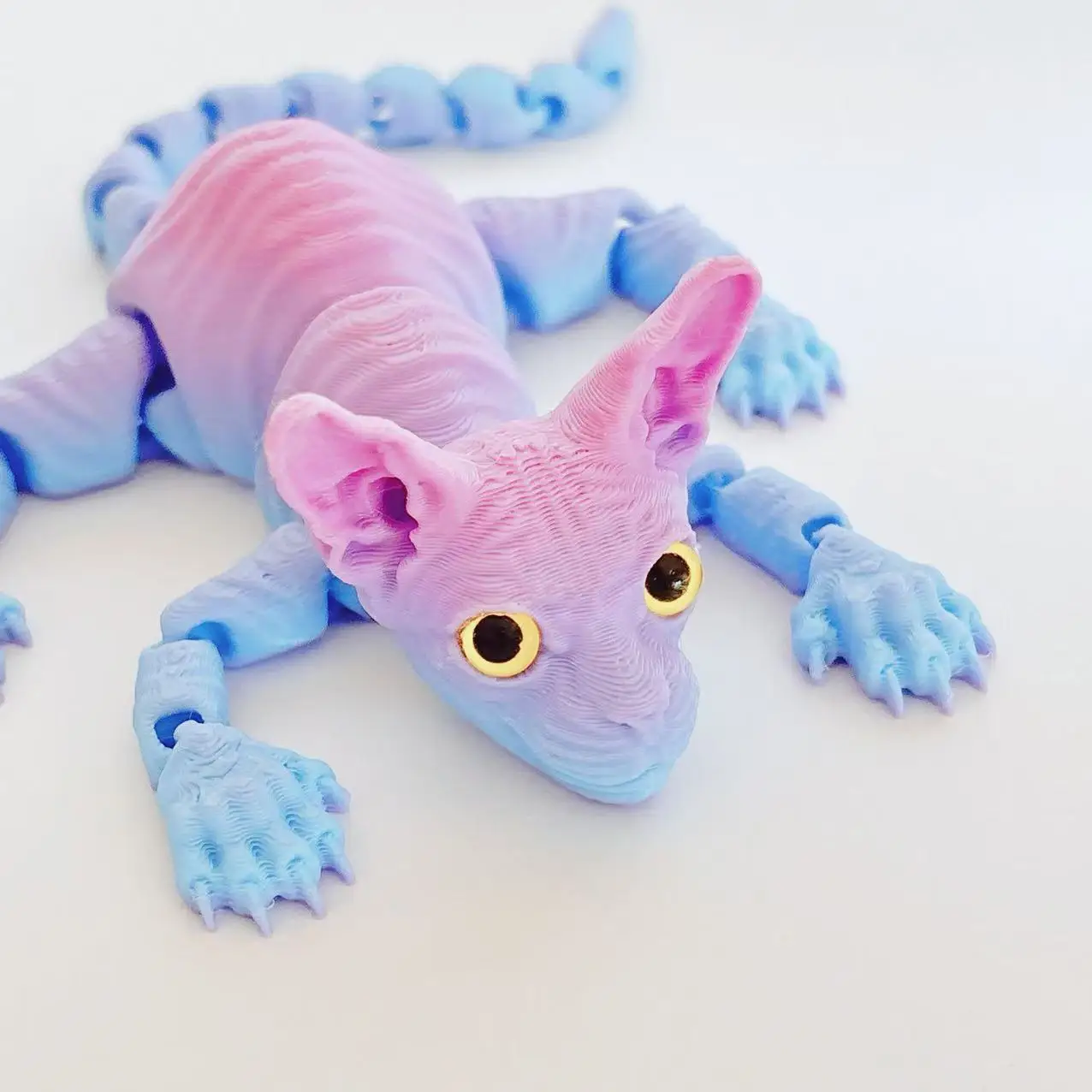 3D 인쇄 고양이 현실적인 다관절 이동식 고양이 피규어 - 3D Printing Household Items 리뷰 및 가격