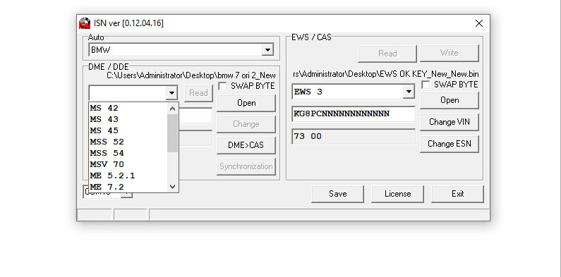 BMW ISN Editor Ver0.12.04.16용  - 3D Printing Software 리뷰 및 가격