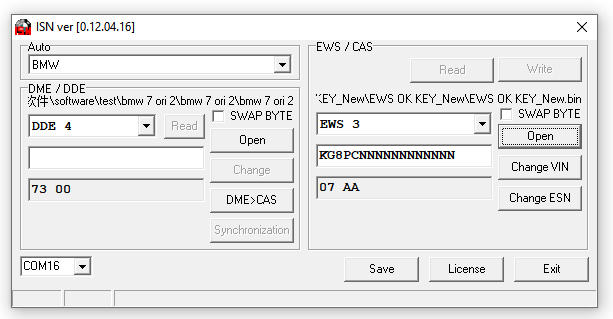 BMW ISN Editor Ver0.12.04.16용  - 3D Printing Software 리뷰 및 가격