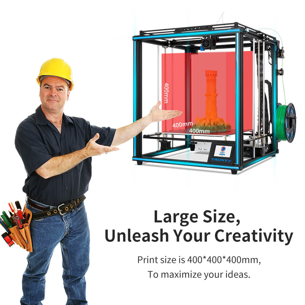 Tronxy X5SA 임프레소라 3D 프린터 인쇄 크기 - 3D Printing Software 리뷰 및 가격