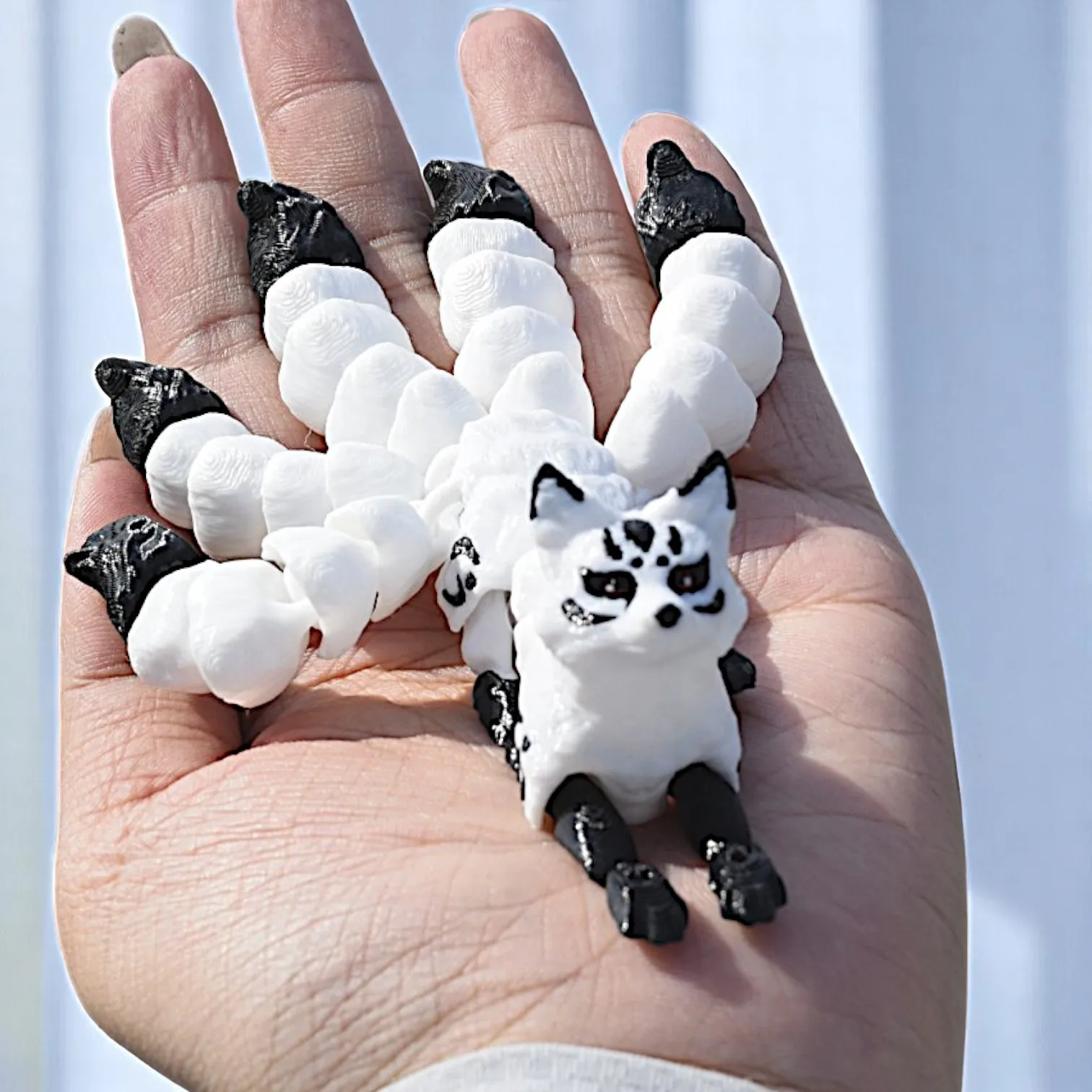 3D 인쇄 여우 장식 동물 모델 관절 움직일 수있는 다 - 3D Printing Household Items 리뷰 및 가격