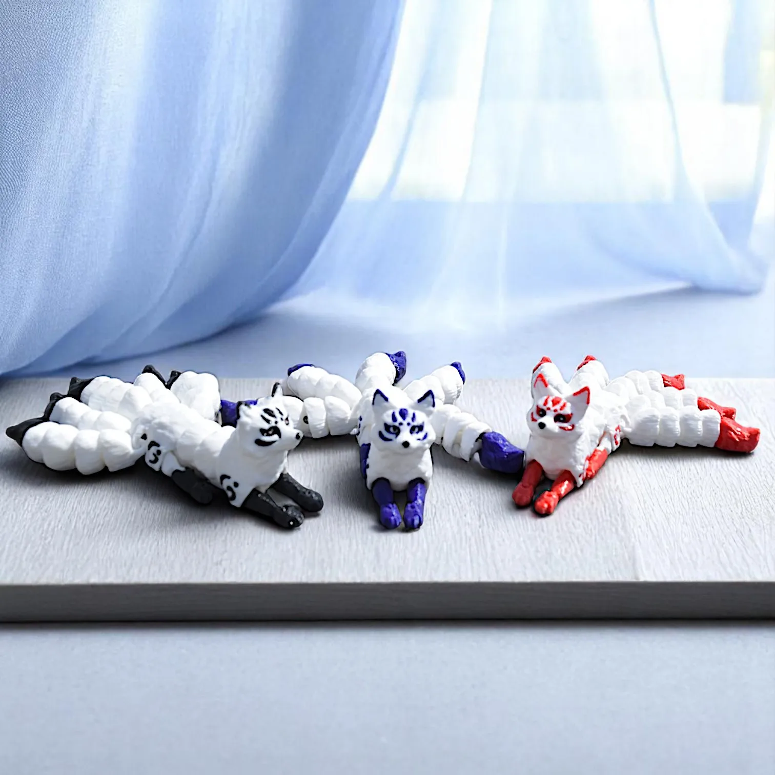 3D 인쇄 여우 장식 동물 모델 관절 움직일 수있는 다 - 3D Printing Household Items 리뷰 및 가격
