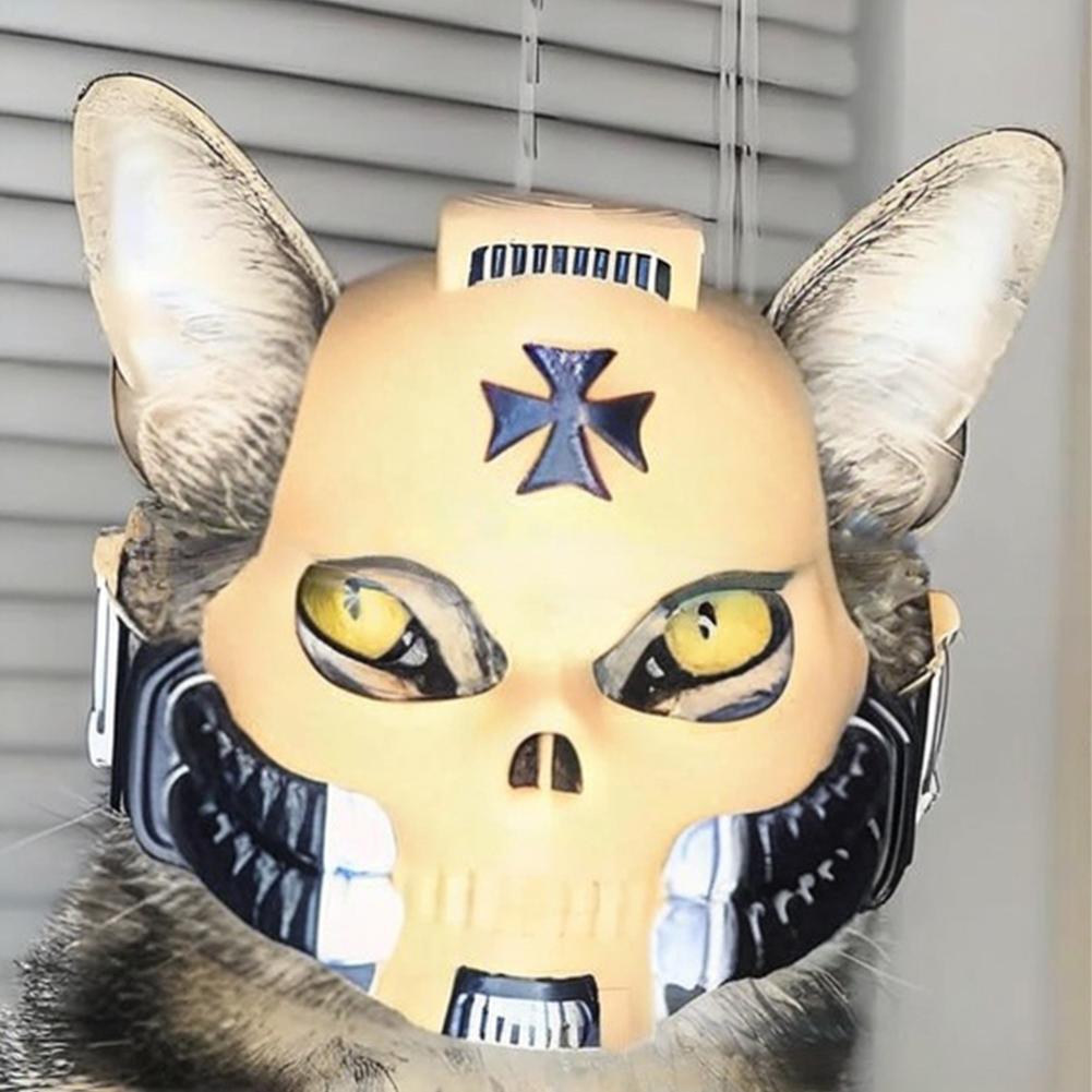 1/2/3PCS 고양이 개 헬멧 의상 재미 있은 마스크 - 3D Printing Foto 리뷰 및 가격
