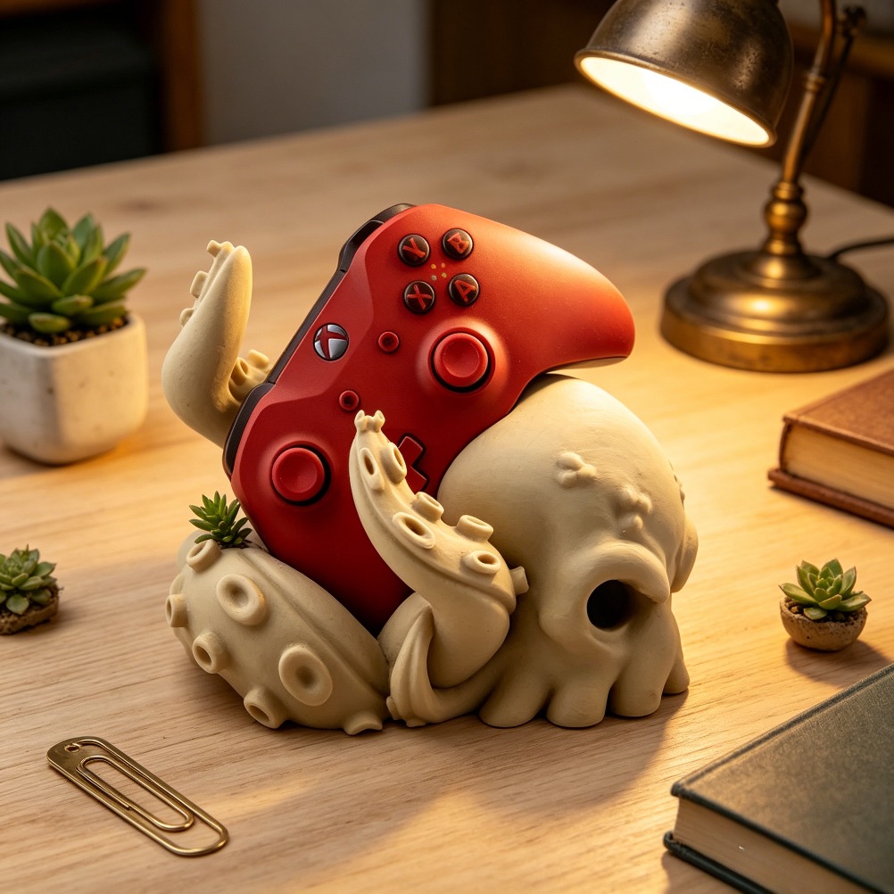 3D 프린팅 문어 팔 컨트롤러 스탠드, PS5 및 Xb - 3D Printing Xbox Controller Holder 리뷰 및 가격