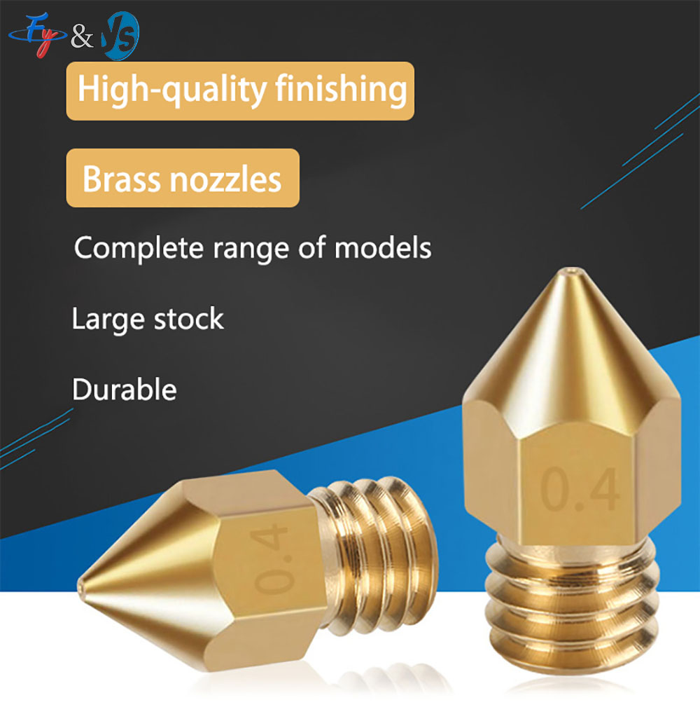 10Pcs 고정밀 MK8 뾰족한 황동 노즐 3D 프린터 - 3D Printer Extruder 리뷰 및 가격