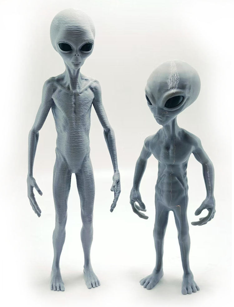 2025 뉴 로즈웰 UFO 그레이 외계인 3D 프린트  - 3D Printing Room 리뷰 및 가격