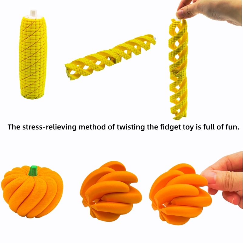 3D 프린팅 과일 및 채소 스트레스 해소 장난감 시리즈 - 3D Printing Household Items 리뷰 및 가격