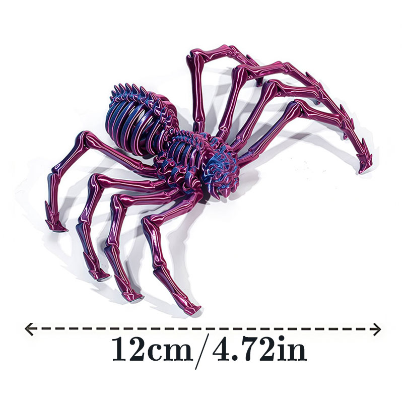 관절이 움직이는 3D 프린팅 거미 모형, 움직이는 다리 - 3D Printing Household Items 리뷰 및 가격