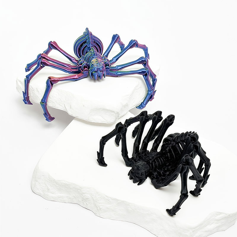 관절이 움직이는 3D 프린팅 거미 모형, 움직이는 다리 - 3D Printing Household Items 리뷰 및 가격