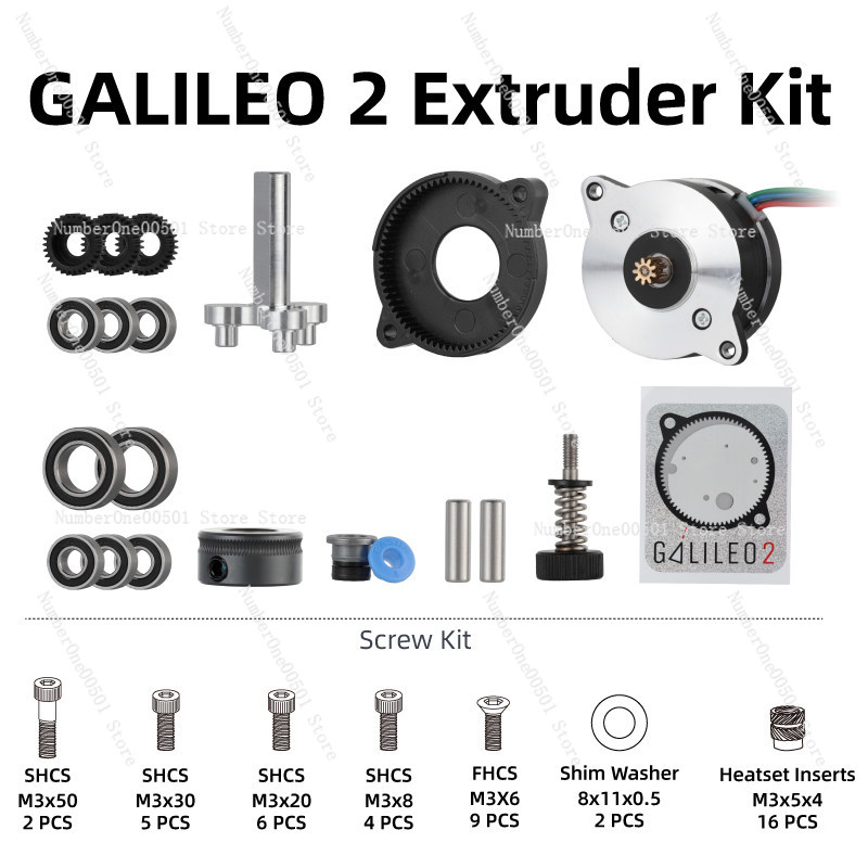 Mellow LDO Galileo 2 압출기 및 Z 드 - 3D Printer Extruder 리뷰 및 가격